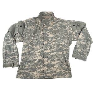 US Army Combat Uniform ACU Digital Camo Jacket Medium Regular DJ Manufacturing